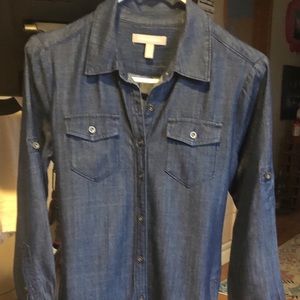 Banana Republic Denim Shirt Dress